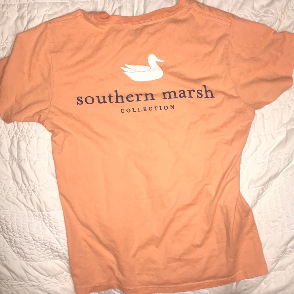 orange southern marsh t-shirt